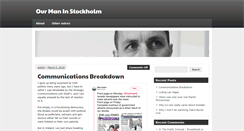 Desktop Screenshot of ourmaninstockholm.com